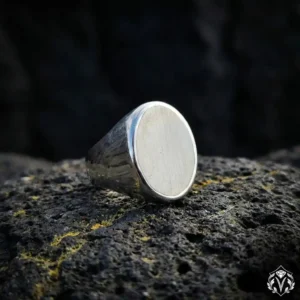 Sade Tasarım Gümüş Yüzük