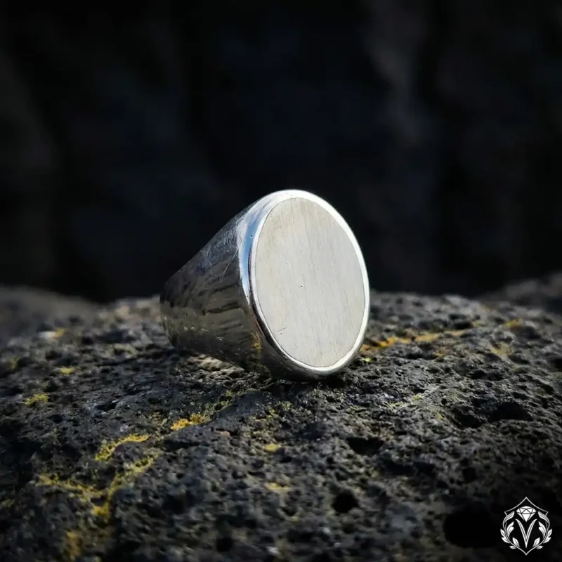 Sade Tasarım Gümüş Yüzük