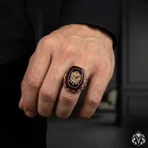 Osmanlı Tuğrası Gümüş Yüzük