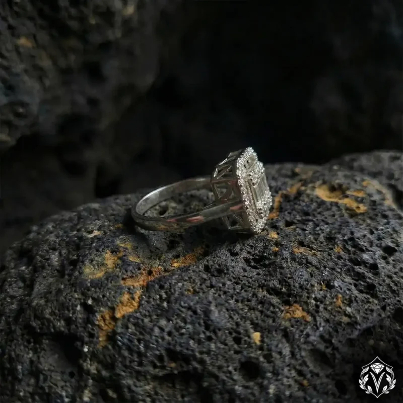 3 Baget Taşlı Gümüş Bayan Yüzük