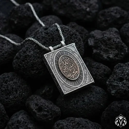 Gümüş Cevşen Kolye