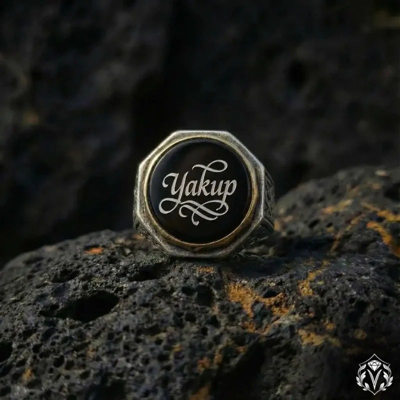 İsimli Gümüş Yüzük