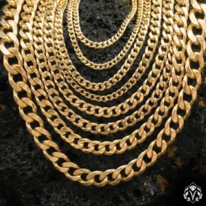 Altın gur2met Altın Kaplama 925 Ayar Gümüş Gurmet Zincir