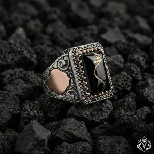 1 Hiç Yazılı Gümüş Yüzük