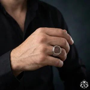 Ayetel Kürsi Gümüş Yüzük