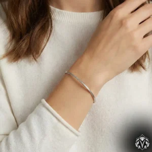 925 Ayar Gümüş Ajda Bilezik