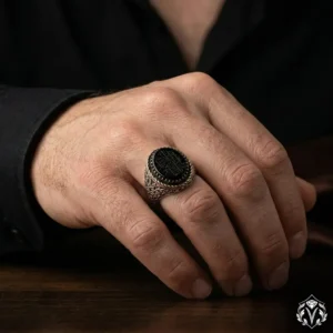 2 Ya Baki Entel Baki Gümüş Yüzük