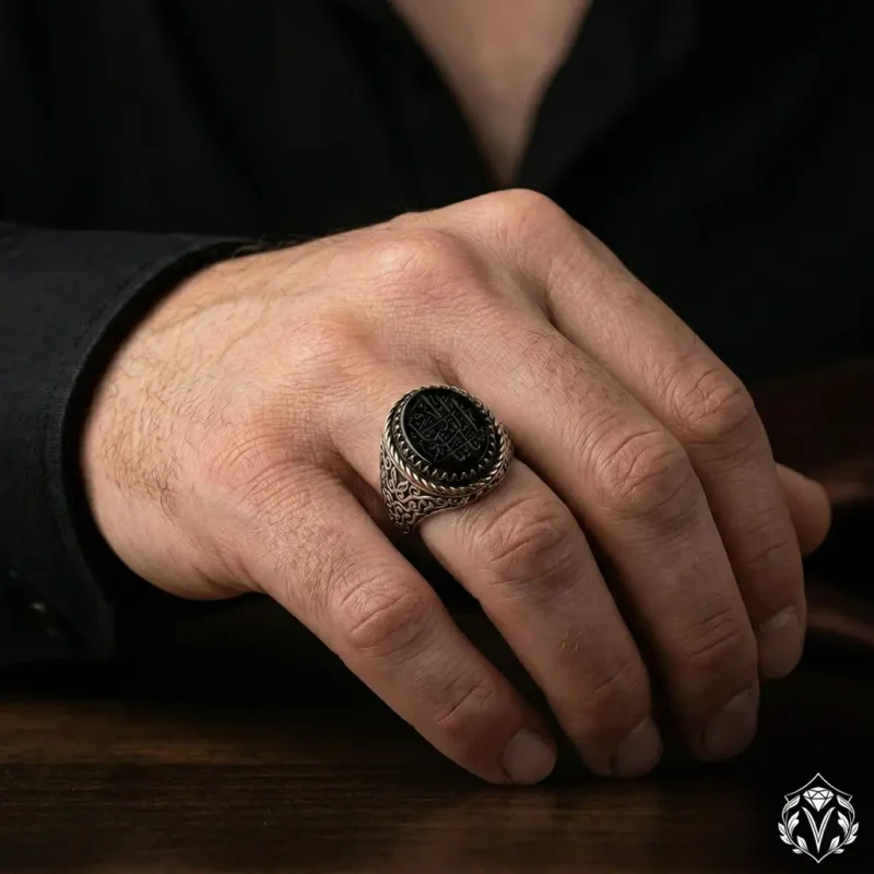 2 Ya Baki Entel Baki Gümüş Yüzük