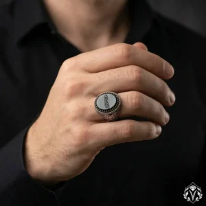 1 Hasbinallah ve Ni’mel Vekil Gümüş Yüzük Modeli