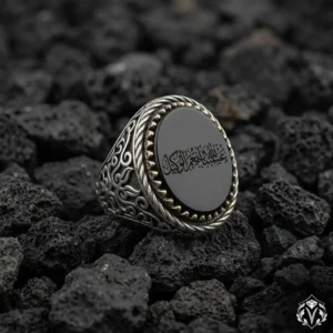2 Hasbinallah ve Ni’mel Vekil Gümüş Yüzük Modeli