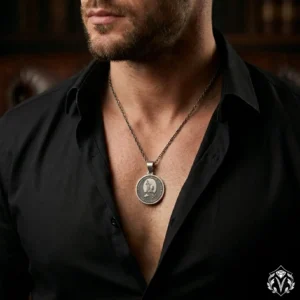 Kürşad Gümüş Kolye Modeli