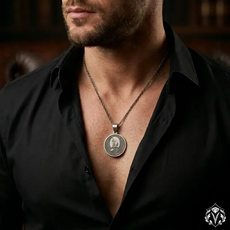 Kürşad Gümüş Kolye Modeli