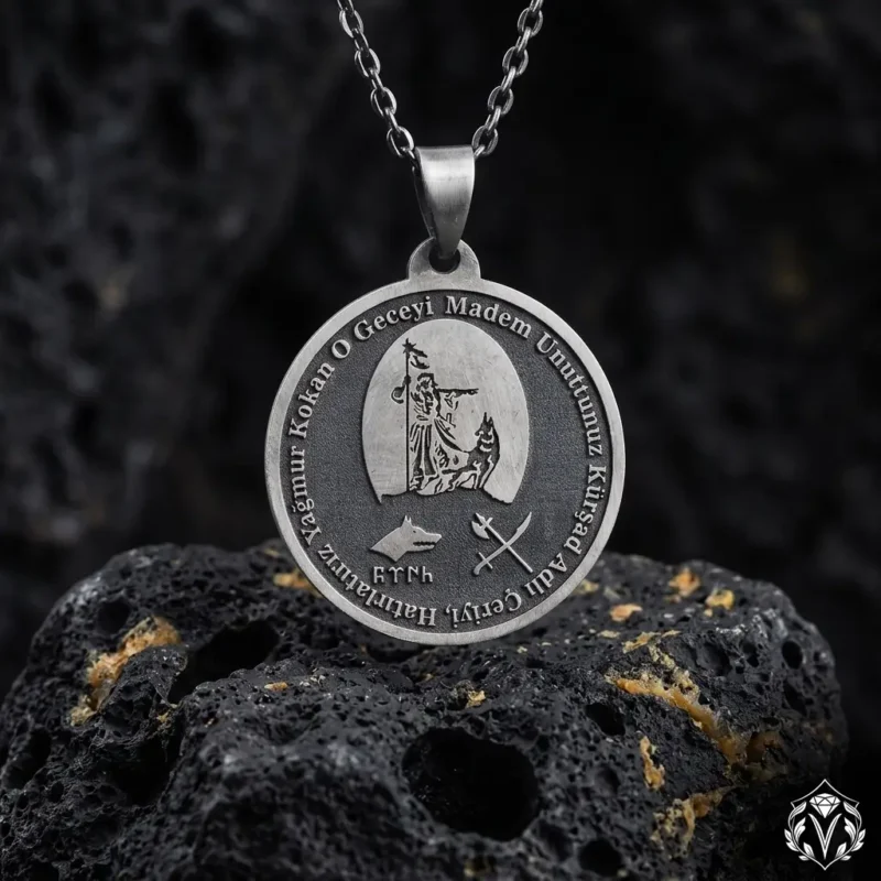 Kürşad Gümüş Kolye Modeli