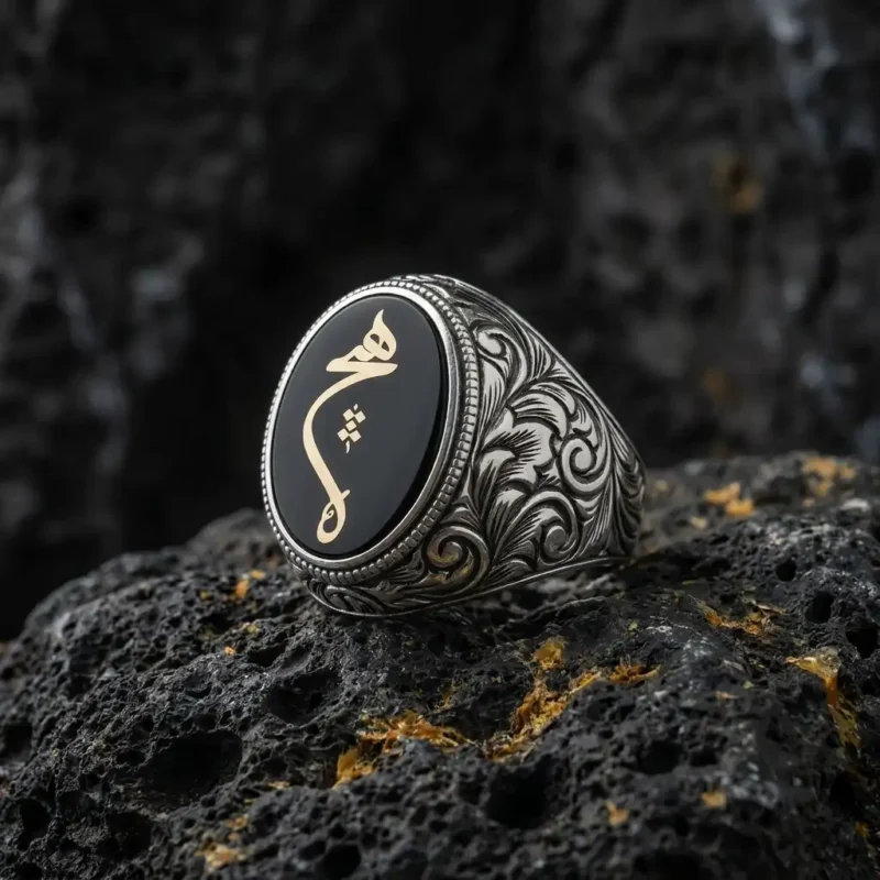 vega (2) Hiç Modeli Oval Gümüş Yüzük