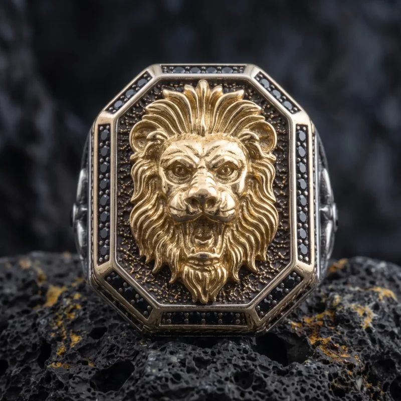 vega (2) Aslan Kral Gümüş Yüzük Modeli
