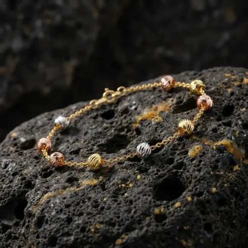 vegablklk (1) Gold Dorika Kadın Gümüş Bileklik Modeli